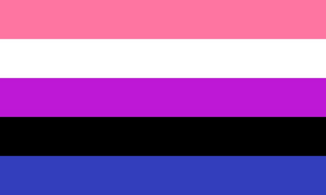/Genderfluid, genderflux and fluidflux/ (36 flags)