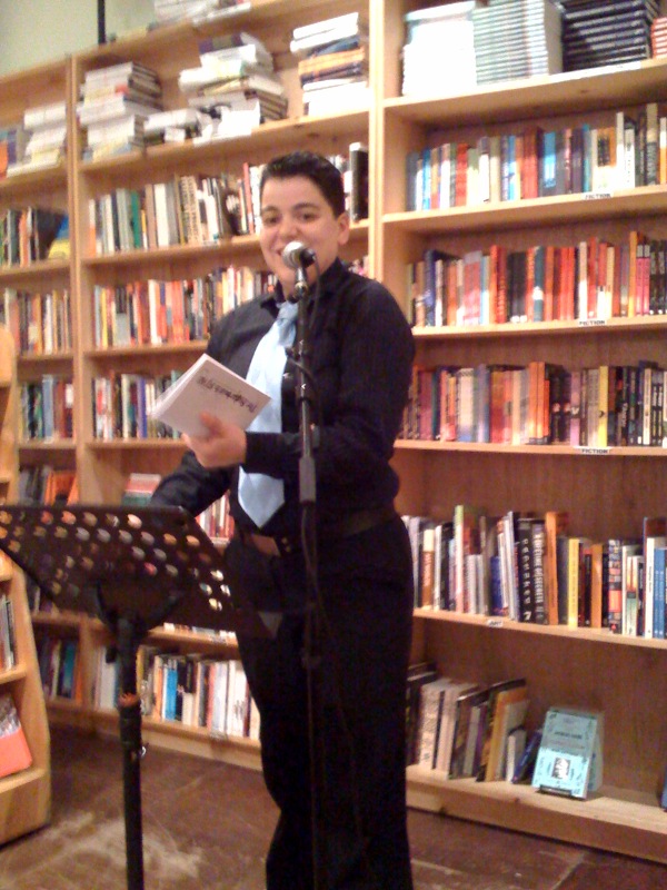 Sinclair Sexsmith at a reading in 2009.