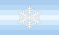 Frostgender flag created by Kiloueka.[61]