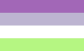 Wisterian pride flag by tumblr user nooonbinaryyyy.