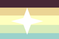 A catgender flag created in 2019 by deviantart user PN-TME.