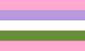 Alternate demigirl flags